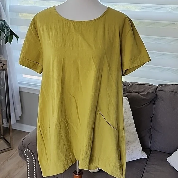 Dresses | Mordenmiss Womens Cotton Linen Dress Tunic Tops Hilow Dresses  With Pockets Xl | Poshmark